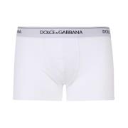 Dolce & Gabbana Vit Stretch Bomull Jersey Underkläder White, Herr