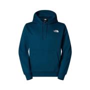 The North Face Simple Dome Sweatshirt för utomhusäventyr Blue, Herr