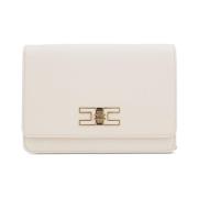 Elisabetta Franchi Stilren Dam Skulderväska Beige, Dam