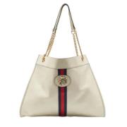 Gucci Vintage Pre-owned Laeder gucci-vskor White, Dam