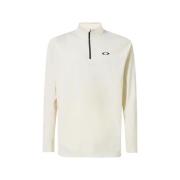 Oakley Arctic White Gravity Range QTR Hoodie White, Herr