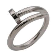 Cartier Vintage Pre-owned Silver ringar Gray, Dam