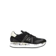 Premiata Conny 6987 Sneakers Black, Dam