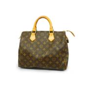 Louis Vuitton Vintage Pre-owned Tyg louis-vuitton-vskor Brown, Dam