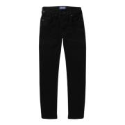 Citizen Lyxig Skinny Denim Jeans Black, Herr