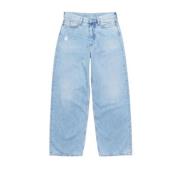 Acne Studios Vintage Loose Fit Jeans Montpellier Boutique Blue, Dam