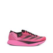 Y-3 Fuchsia lågtoppsneakers med 3 ränder Pink, Dam