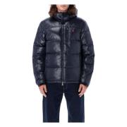 Ralph Lauren Marinblå Puffer Dunjacka Aw23 Blue, Herr