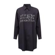 MM6 Maison Margiela Klänning i skjortmodell Black, Dam