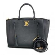 Louis Vuitton Vintage Pre-owned Tyg handvskor Black, Dam