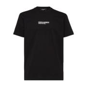 Dsquared2 Herr T-shirts & Polos i Svart Black, Herr