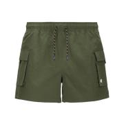 K-Way Grön Nylon Boxershorts Green, Herr