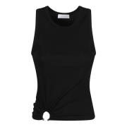 Paco Rabanne Stilren Tanktop Black, Dam