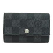 Louis Vuitton Vintage Pre-owned Tyg nyckelhllare Gray, Dam