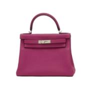 Hermès Vintage Pre-owned Laeder handvskor Pink, Dam