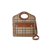 Burberry Plast handvskor Multicolor, Dam