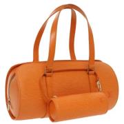 Louis Vuitton Vintage Pre-owned Laeder handvskor Orange, Dam