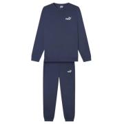 Puma Blå Basic Logo Tracksuit Blue, Herr