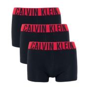 Calvin Klein Svart Bomull Stretch Boxers Pack Black, Herr