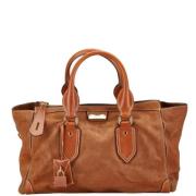 Burberry Vintage Pre-owned Laeder handvskor Brown, Dam