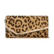 Jimmy Choo Emmie Tryckt Kalvskinn Clutch Multicolor, Dam