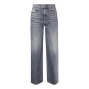 Diesel Vida Ben Fem Fickor Jeans Blue, Dam