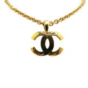 Chanel Vintage Pre-owned Guld chanel-smycken Yellow, Dam