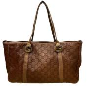 Gucci Vintage Pre-owned Laeder gucci-vskor Brown, Dam