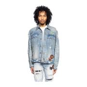 Amiri Vintage Trucker Jacket Antique Indigo Blue, Herr