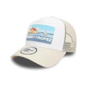 New Era Vit St Tropez Sommar Trucker Keps Multicolor, Herr