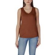 b.young Bruna Bomullstoppar & T-shirt Brown, Dam