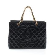 Chanel Vintage Pre-owned Laeder chanel-vskor Black, Dam