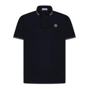 Stone Island Blå T-shirts och Polos Blue, Herr