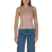 Calvin Klein Jeans Rosa Bomull Tops & T-shirt Pink, Dam