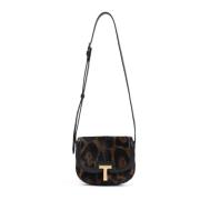 Tom Ford Leopardmönstrad Miniväska Multicolor, Dam