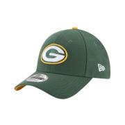 New Era Grön Packers Broderad Böjd Skärmkeps Green, Herr