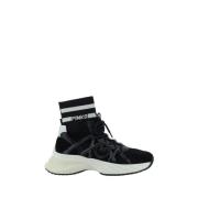 Pinko Ariel 05 Sneakers med Love Birds Logo Black, Dam