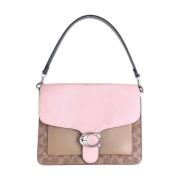 Coach Pre-owned Pre-owned Canvas axelremsvskor Pink, Unisex