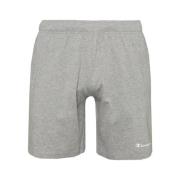 Champion Grå Bermuda shorts med sidologo Gray, Herr