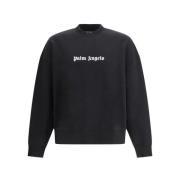 Palm Angels Ikoniskt Monogram Sweatshirt Black, Herr