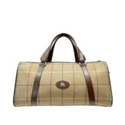 Burberry Vintage Pre-owned Canvas resvskor Beige, Dam