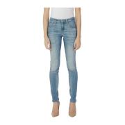 Guess Stretch bomull skinny jeans samling Blue, Dam