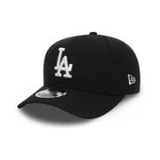 New Era Svart Dodgers Stretch Snapback Keps Black, Herr