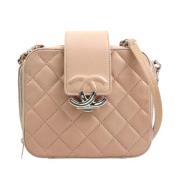 Chanel Vintage Pre-owned Laeder chanel-vskor Pink, Dam