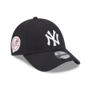 New Era Yankees Team Side Patch Keps Blue, Herr