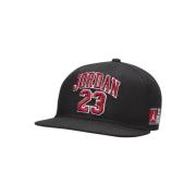 Jordan Svart Flatbrim Keps Black, Unisex