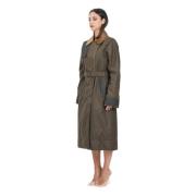 Barbour Grön Trenchcoat för kvinnor Green, Dam