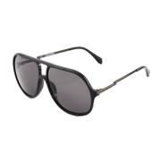 Zadig & Voltaire Svarta Acetat Solglasögon Black, Unisex