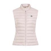 Moncler Ljusrosa Igens Vest Pink, Dam