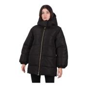 Patou Avtagbar SLE Parka i Svart Black, Dam